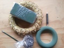 Kerstpakket startpakket hobby en bloemschikken basis 17,50