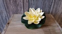 Real Touch Waterlelie Creme 10 cm per stuk