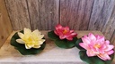 Real Touch Waterlelie Roze 10 cm per stuk