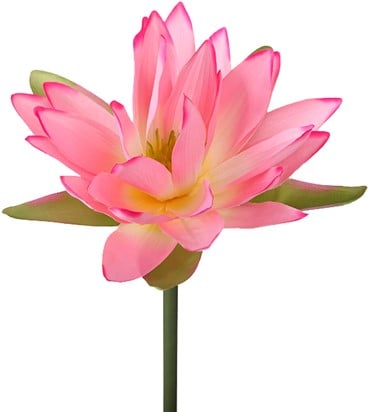 Real Touch Waterlelie Pink per stuk
