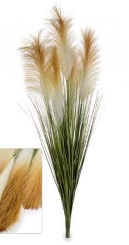 Gynerium Pluimen Bruin Kunstbloem 100 cm per stuk