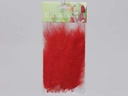 Veren Fluffy Echte veertjes Rood 15 cm 24 stuks