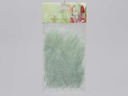 Veren Fluffy Echte veertjes Groen 15 cm 24 stuks