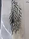 Hoenderveren lang spikkelveren 20-22 cm 4 stuks
