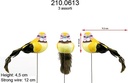 Vogeltje Geel doos 12 stuks