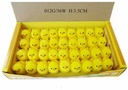 Chenille kuikentjes Geel 3,5 cm 42 stuks