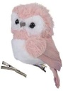 Fluffy Uiltjes op clip Roze set 6 stuks