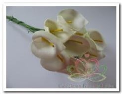 Calla Creme Kunstbloem 3,5x5 cm bundel