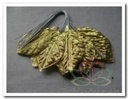 Brokaat Bladeren Goud 28x44 mm