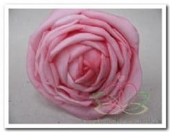 Foamroos Pink 9x6 cm 2 stuks