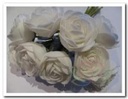 Camelia Roos Wit Foambloem 4 cm doos