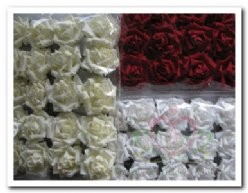 Mulberryroos Low Budget 77 Rood 4 cm pak 20 stuks