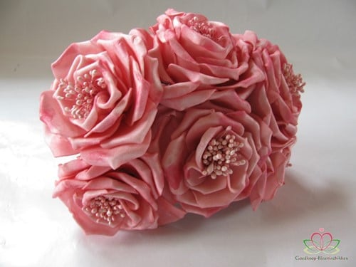 Wild Rose Roze Foamroos Bundel 7 cm