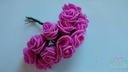 Mini Foam Roos Fuchsia 2,5 cm Zak 144 stuks
