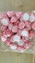 Satijnroos voor Broche Bruidsboeket Oudroze B 3,5-4 cm 10 stuks