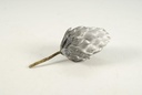 Artisjok Grijs Foambloem 15 cm per stuk