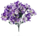 Hortensia Hydrangea Light Purple Zijdenbloem bundel 11 stuks 35 cm