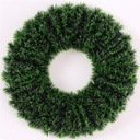 Dennenkrans Kunst Tinsel Groen Black 37 cm