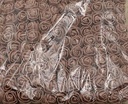 Mini Foam Roos Bruin 2,5 cm Zak 144 stuks