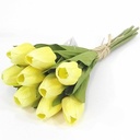 Tulpen Geel Zijden Bundel 7 stuks