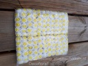 Mini Foam Roos met Tule Wit Geel Hart 2 cm Bulk Pak 144 stuks