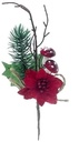 Bijsteker Kerst Kerstroos Paddenstoel Blad Takje Den Doos 48 stuks