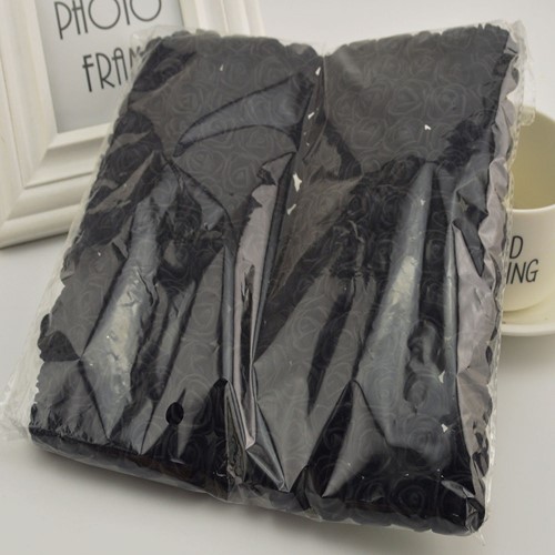 Mini Foam Roos Zwart Tule 2,5 cm Zak 144 stuks