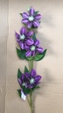 Clematis Purple Zijdenbloem 78 cm boeket
