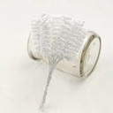 Foam Curly Stamen Bacca Pick Wit 12 stuks