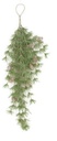 Hanger Toef Dennengroen met Dennenappels Zijdenbloem 70×26×10 cm