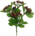 Bessentak Bordeaux Kunstbloem 32 cm per stuk
