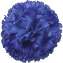 Anjerpick Koningsblauw Royal Blue Zijdenbloem per stuk