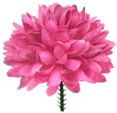 Chrysant Pick Fuchsia Zijdenbloem 7 cm per stuk