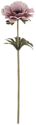 Anemoon Dry Colour Pink Zijdenbloem 35 cm per stuk