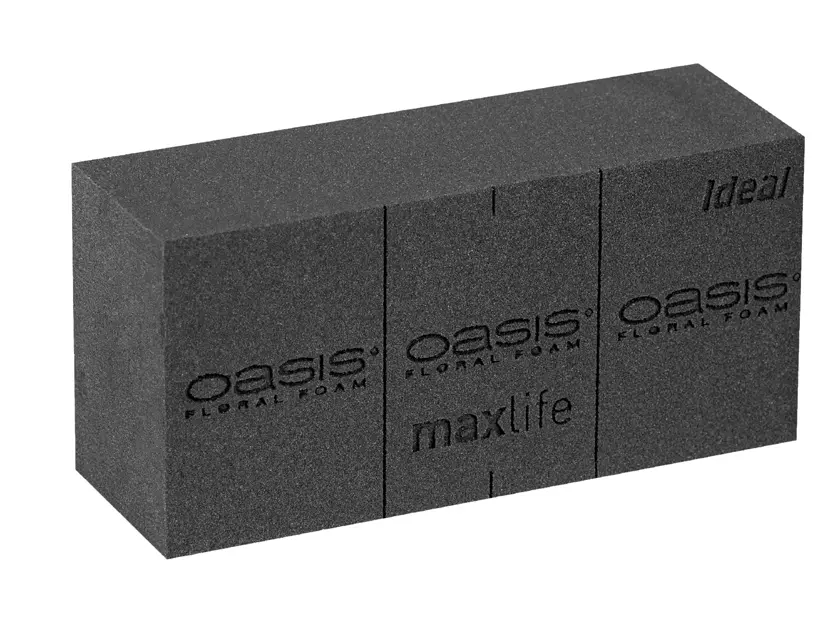OASIS® Black Ideal Doos 20 blokken zwart steekschuim oase voor verse, kunst en droogbloemen