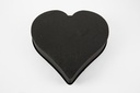 OASIS® Eychenne® All Black™ Hart 44 cm per stuk zwart steekschuim oase voor verse, kunst en droogbloemen