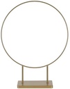 Rond frame op voet Large Goud 57,5x12x68,5 cm per stuk 