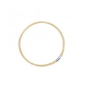 Bamboe Tasbeugel Flowerhoop Bloemenring Middenbruin 20 cm per stuk