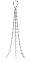 Ophangset ketting voor krans en hangingbasket per stuk 