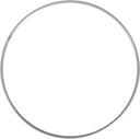 Metalen ring Zilver gelakt 30 cm per stuk