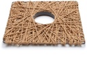 Frame Plat VierKant Rope omwikkeld met touw 50 cm per stuk 