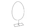 Metalen frame Ei op voet S 17x8x35 cm per stuk