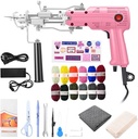 Startpakket Tuften incl. Tuftpistool Roze 220V per set 