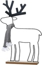 Metalen frame Rendier 15x28x40 cm per stuk