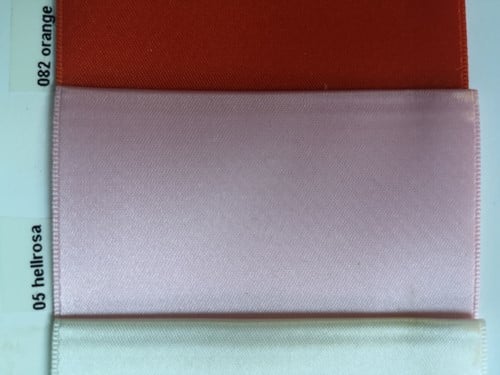 Dubbelsatijn Creative Ribbon Hellrosa Stevig voor lintprinters 75 mm x 25 m