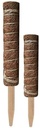 Mosstok Kokosstok planten totems set 50 + 30 cm