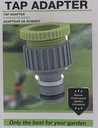 Tap Adapter tuinslang 1/2'' - 3/4'' direct op kraan aan te sluiten