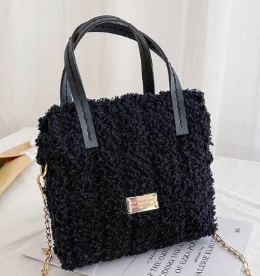 DIYpakket maak je eigen schoudertas Zwart 