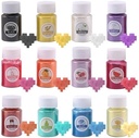 Pigment Pearlfinish parelmoer poeder kleurstof voor Epoxy en nagels Pink