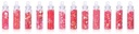 Glitters en steentjes epoxy set 12 buisjes Pink figuurtjes voor resin, nagels, decoratie, makeup, schilderen